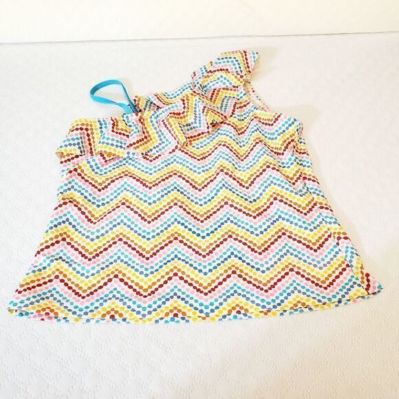 Land's End 2 Piece Girl's Tankini Size 16 - Picture 3 of 8